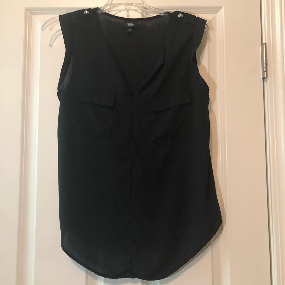 Mossimo Black Sleeveless Blouse!